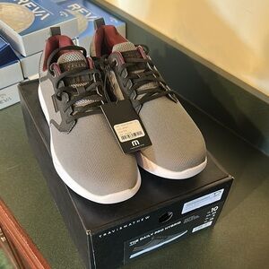 Travis Mathew The Daily Pro Hybrid Golf Shoe in Heather Quiet Shadr